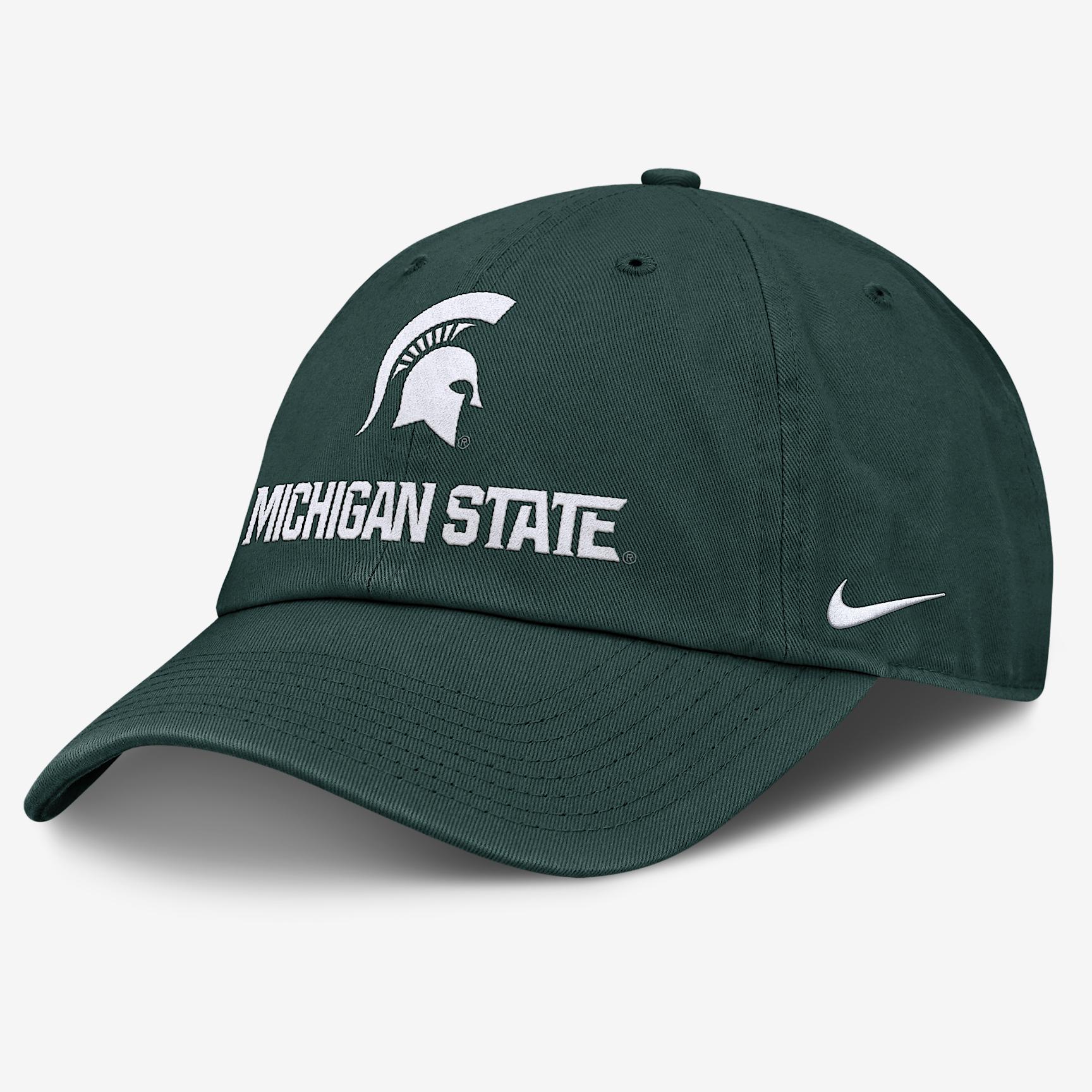 Michigan State Sideline Club Gameday Men's Nike College Adjustable Hat Product Image