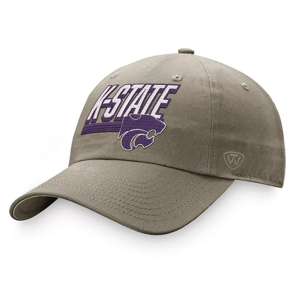 Men's Top of the World Khaki Temple Owls Slice Adjustable Hat, Tem Beig K Product Image
