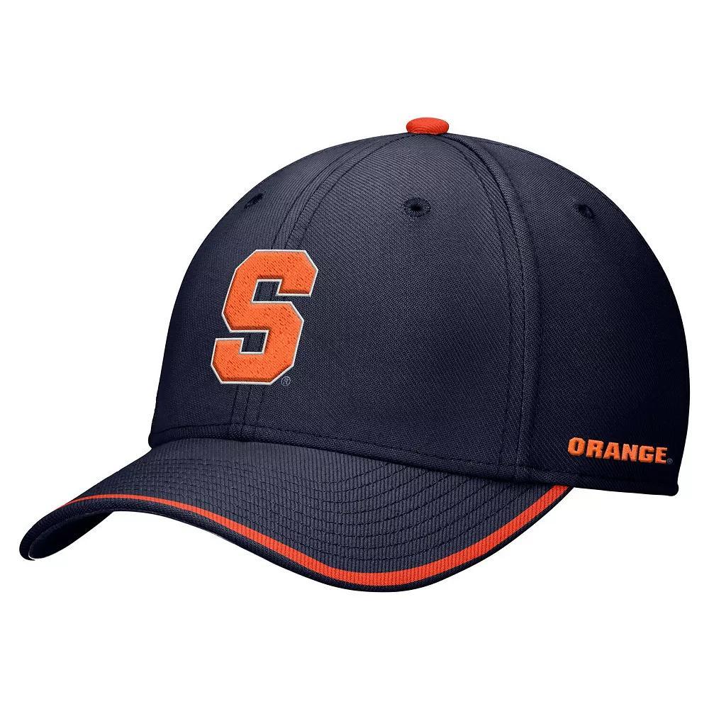 Men's Nike Navy Syracuse Orange Rise Performance Flex Hat, Size: Medium/Large, Blue Product Image