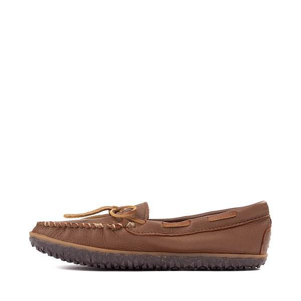 Womens Minnetonka Deerskin Tread Mocassin - Carmel Product Image