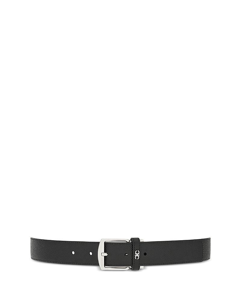 Mens Gancio-Loop Reversible Calfskin Belt Product Image