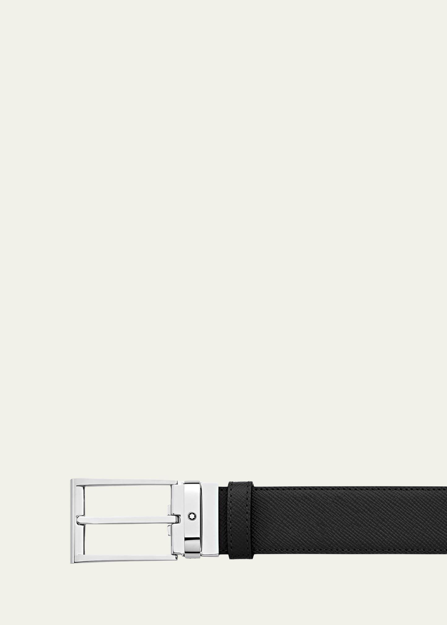 Montblanc Mens Contemporary Reversible Leather Belt Product Image