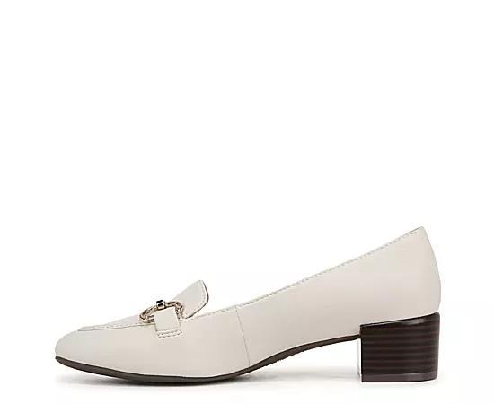 LifeStride Bliss Women's Loafer Pumps, Size: 7 Wide, Bone White Product Image