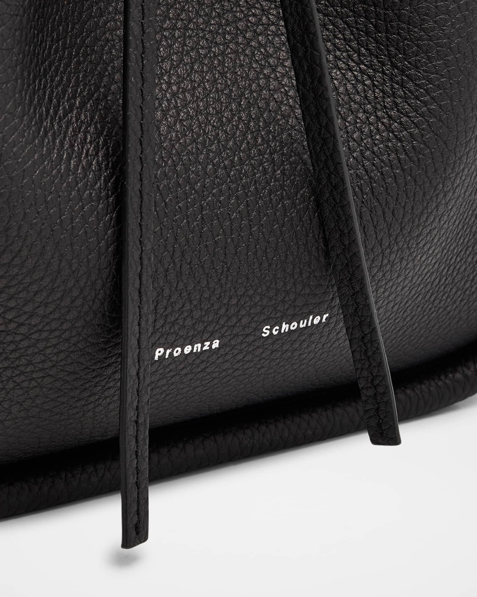Large Ruched Pebbled Calfskin Tote Bag Product Image