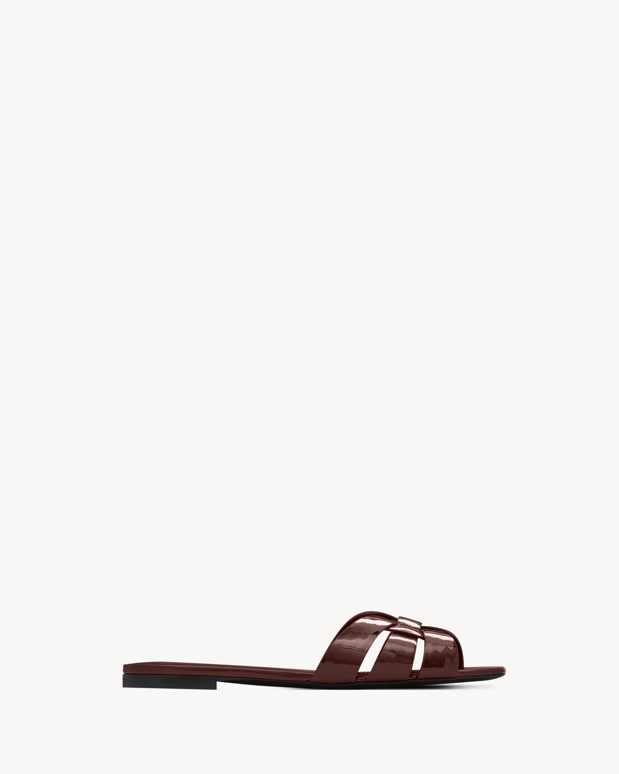 TRIBUTE MULES in patent leather Product Image