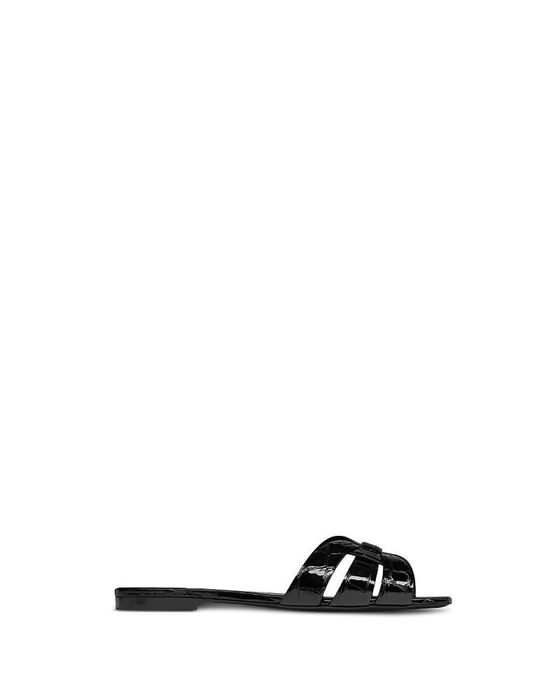 Mens Barocco-Print Mule Slippers Product Image