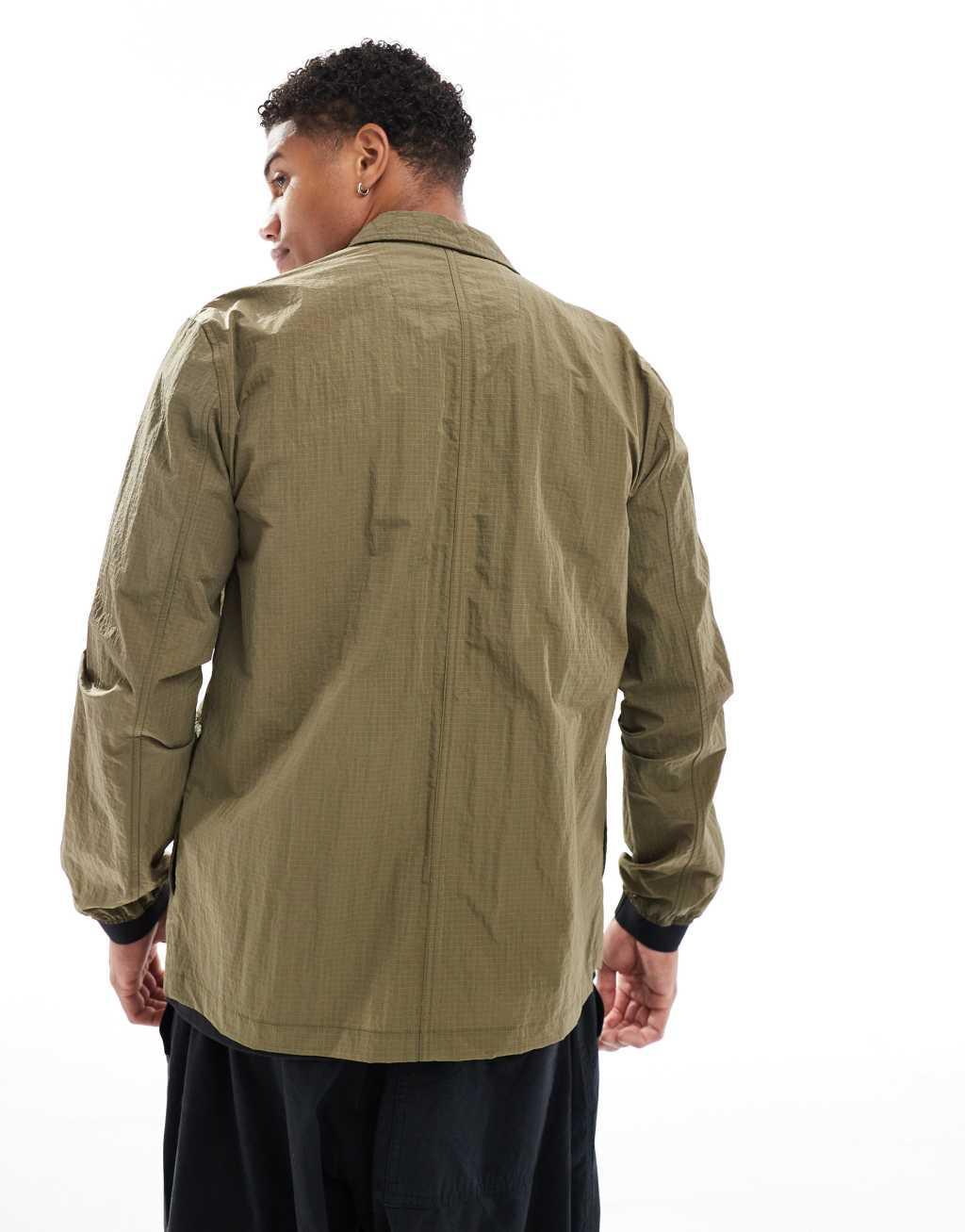 Marshall Artist Nevado overshirt in khaki  Product Image