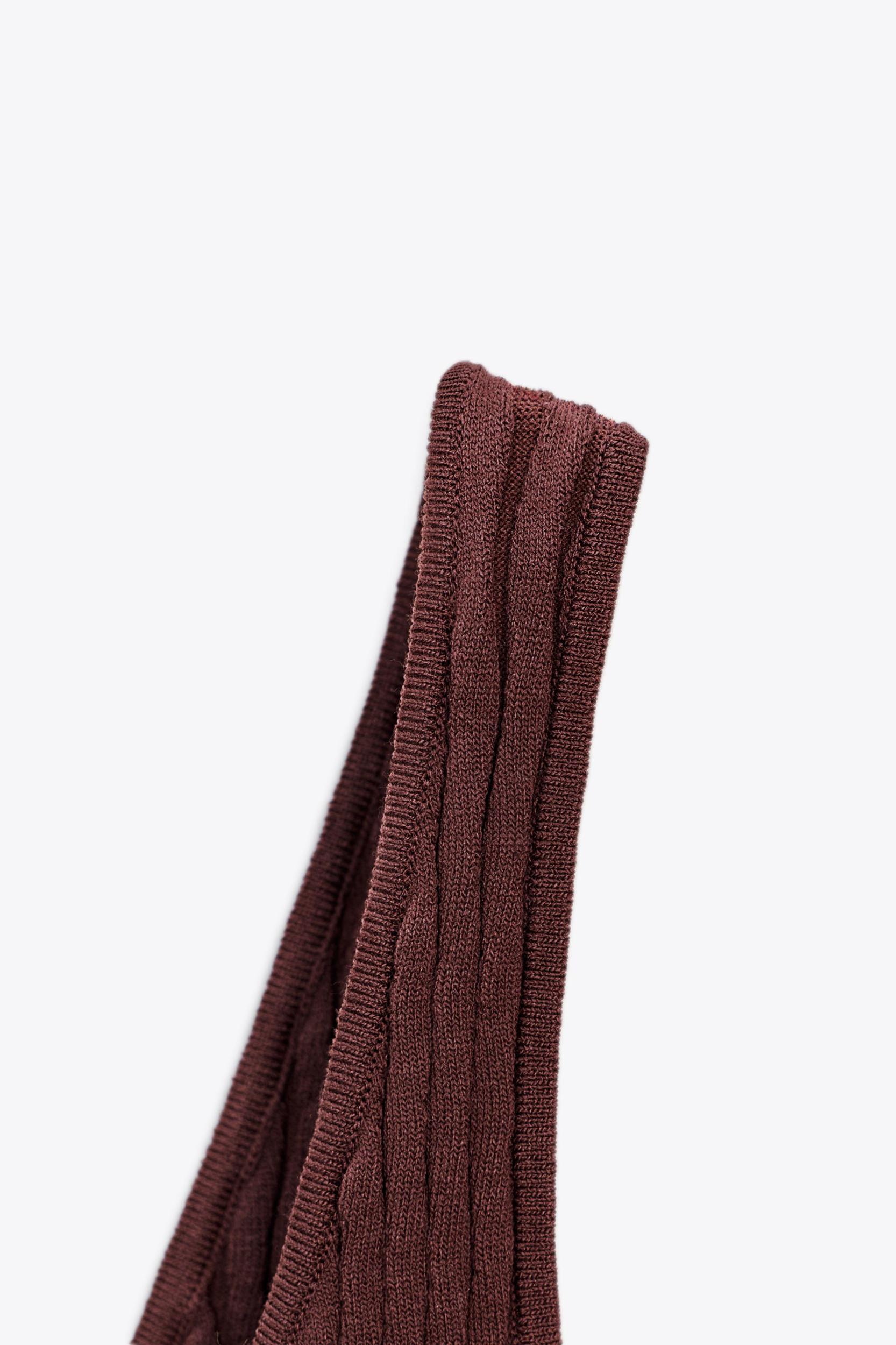 STRUCTURED KNIT TOP Product Image