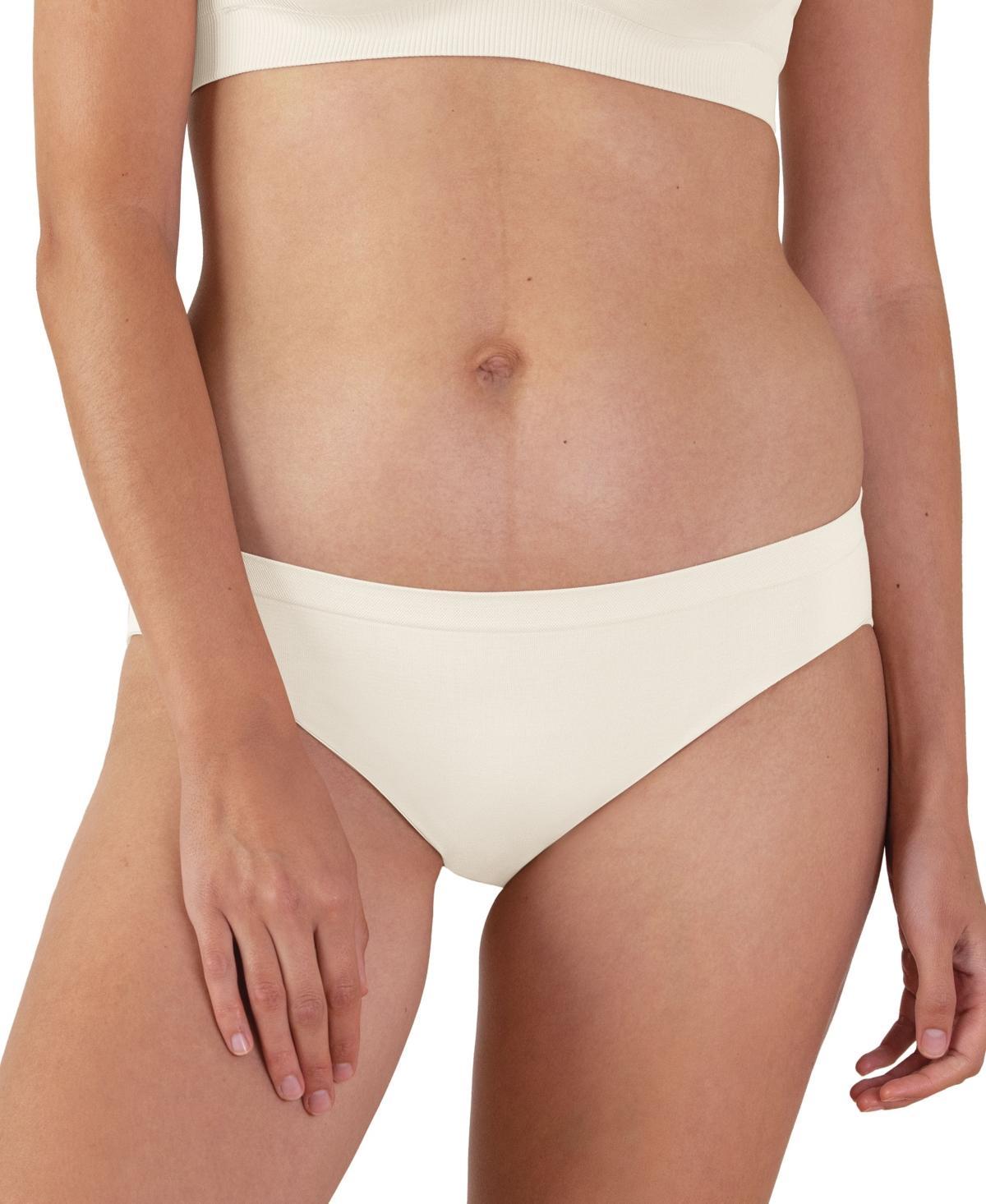 Bravado Designs Mid-Rise Seamless Panty 21002BA, Womens Antq White Product Image