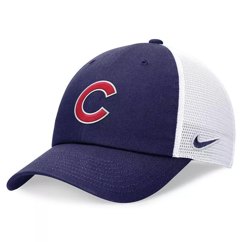 Men's Nike Navy Houston Astros Evergreen Wordmark Trucker Adjustable Hat, Size: Medium/Large, Blue Product Image