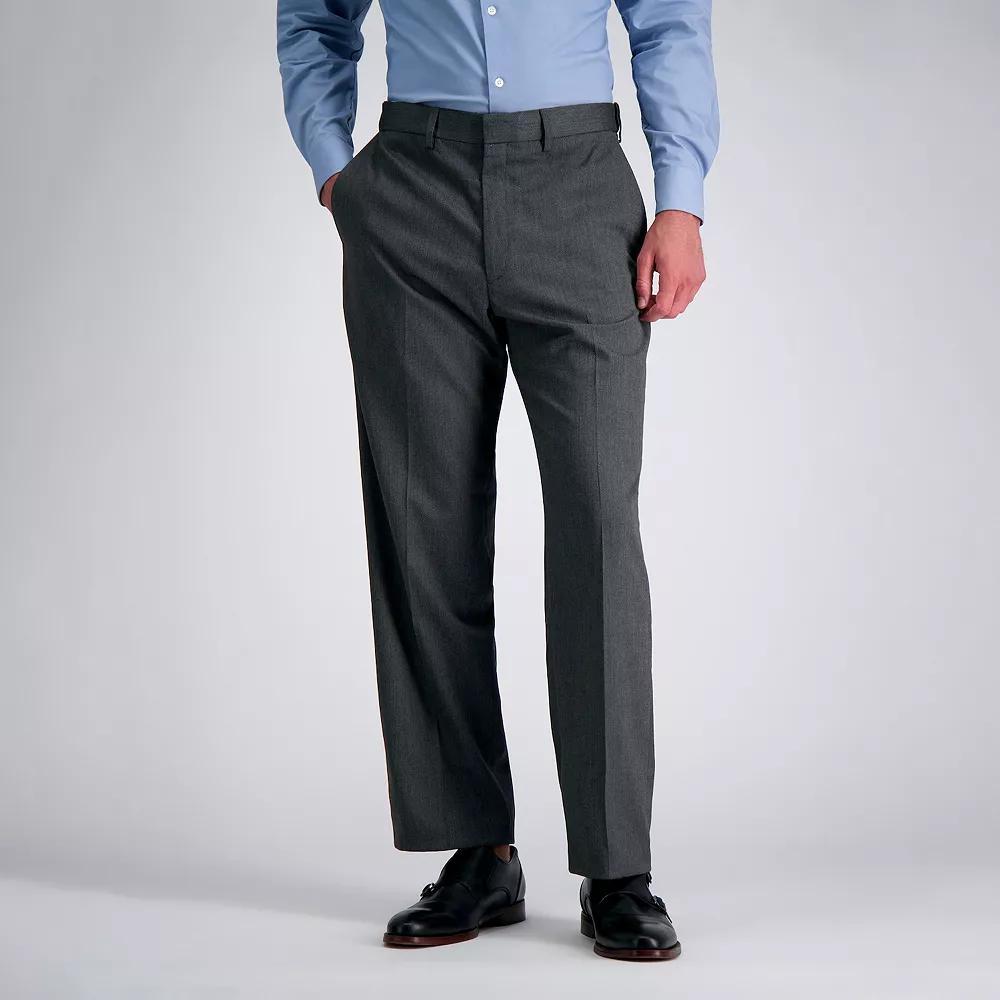 Mens J.M. Haggar Premium Classic-Fit Flat-Front Stretch Suit Pants Product Image