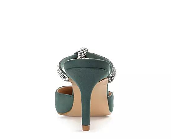 Journee Lunna Women's Heels, Size: 6, Green Product Image