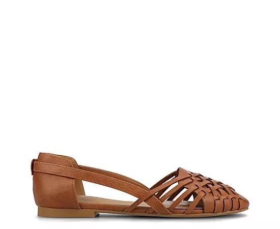 Journee Ekko Women's Flats, Size: 7, Red Product Image