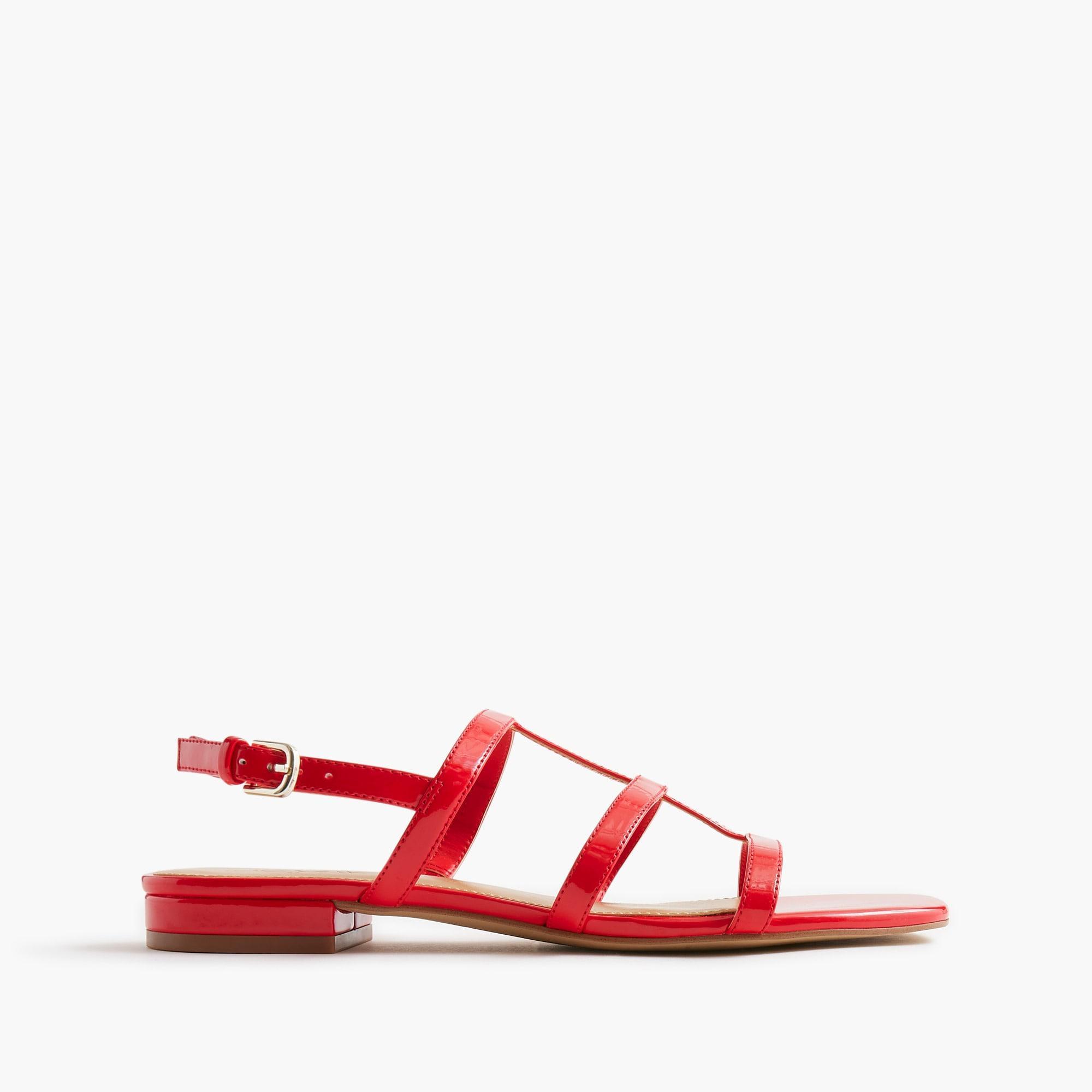 Caged ankle-strap sandals Product Image