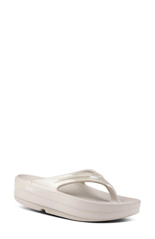 OOFOS Oomega Thong Sandals Product Image