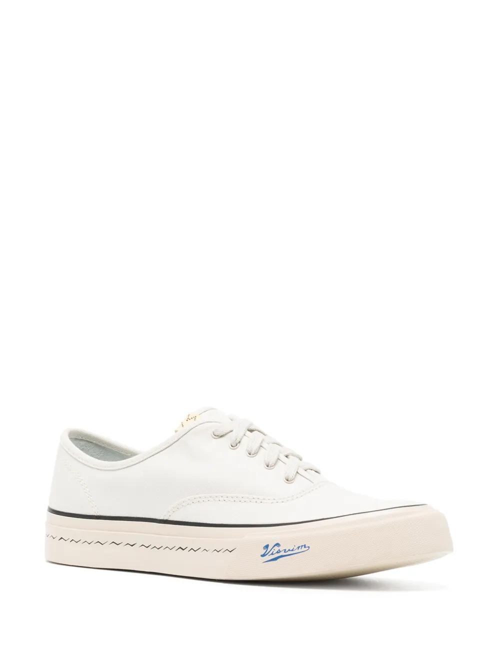 VISVIM Logan Deck Lo Sneakers In White Product Image