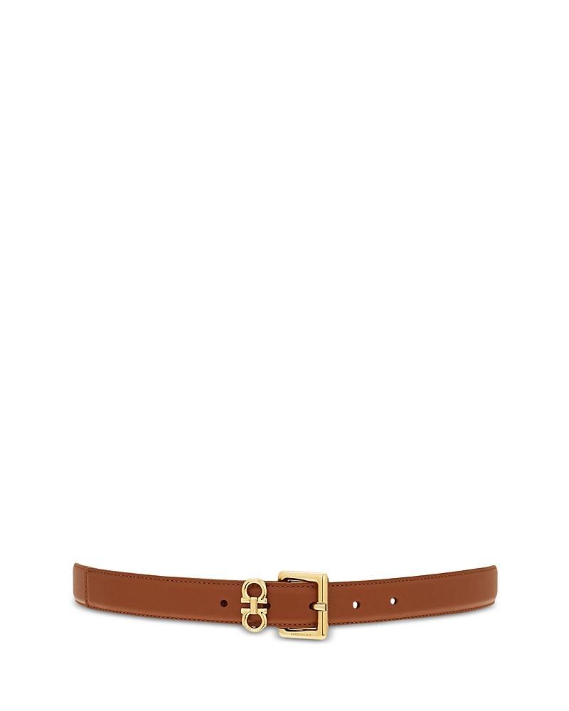 Ferragamo Womens Double Gancini Fixed Belt Product Image