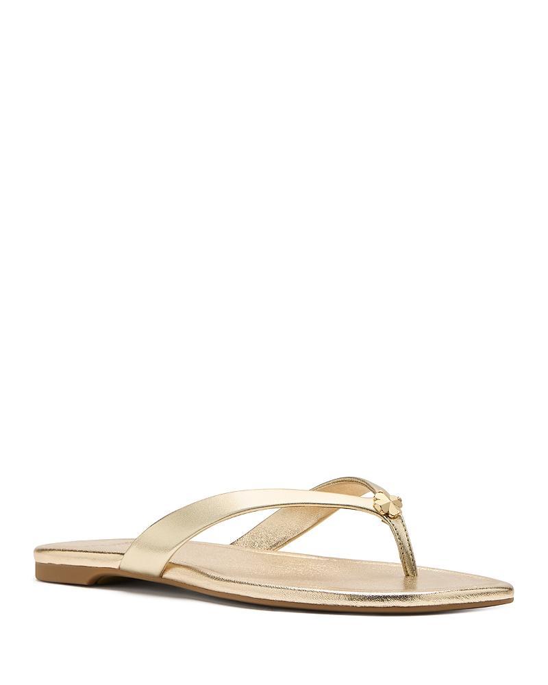 kate spade new york Womens Spade Flower Flip Flop Sandals Product Image