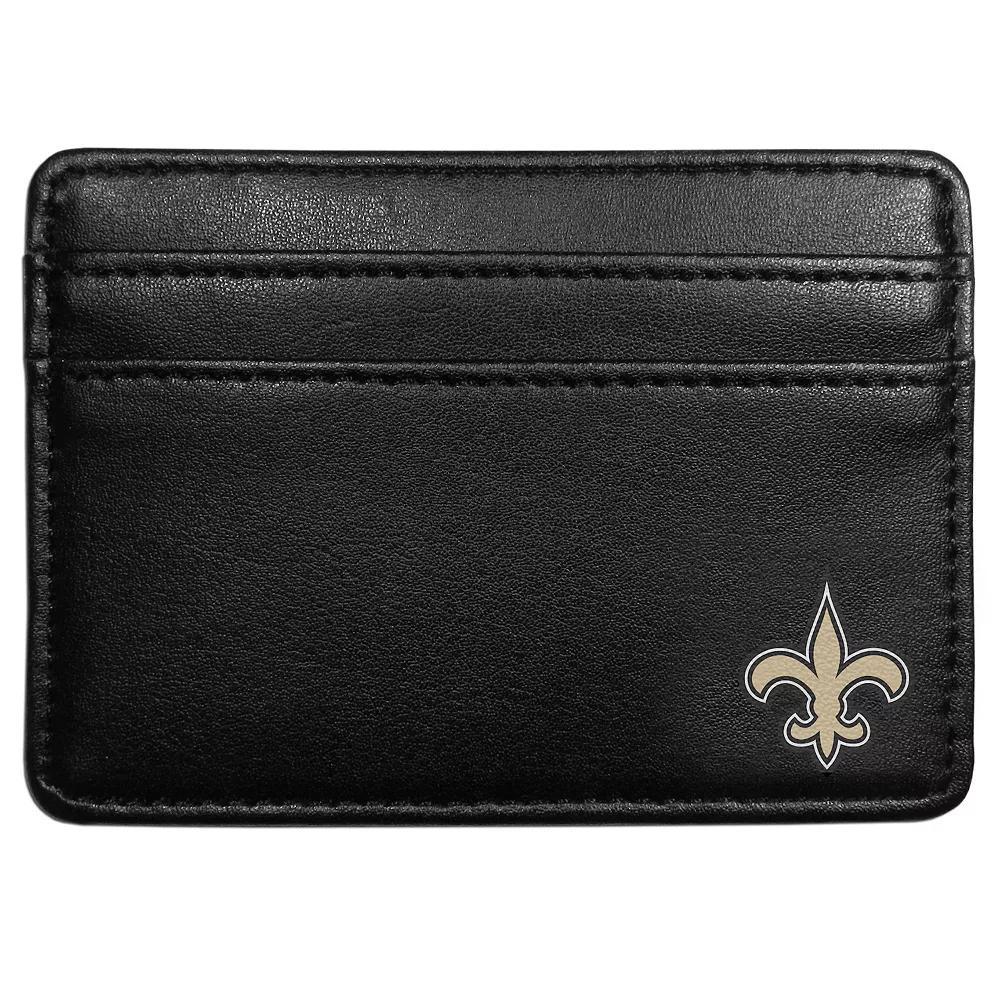 Men's New Orleans Saints Weekend Wallet, Black Product Image