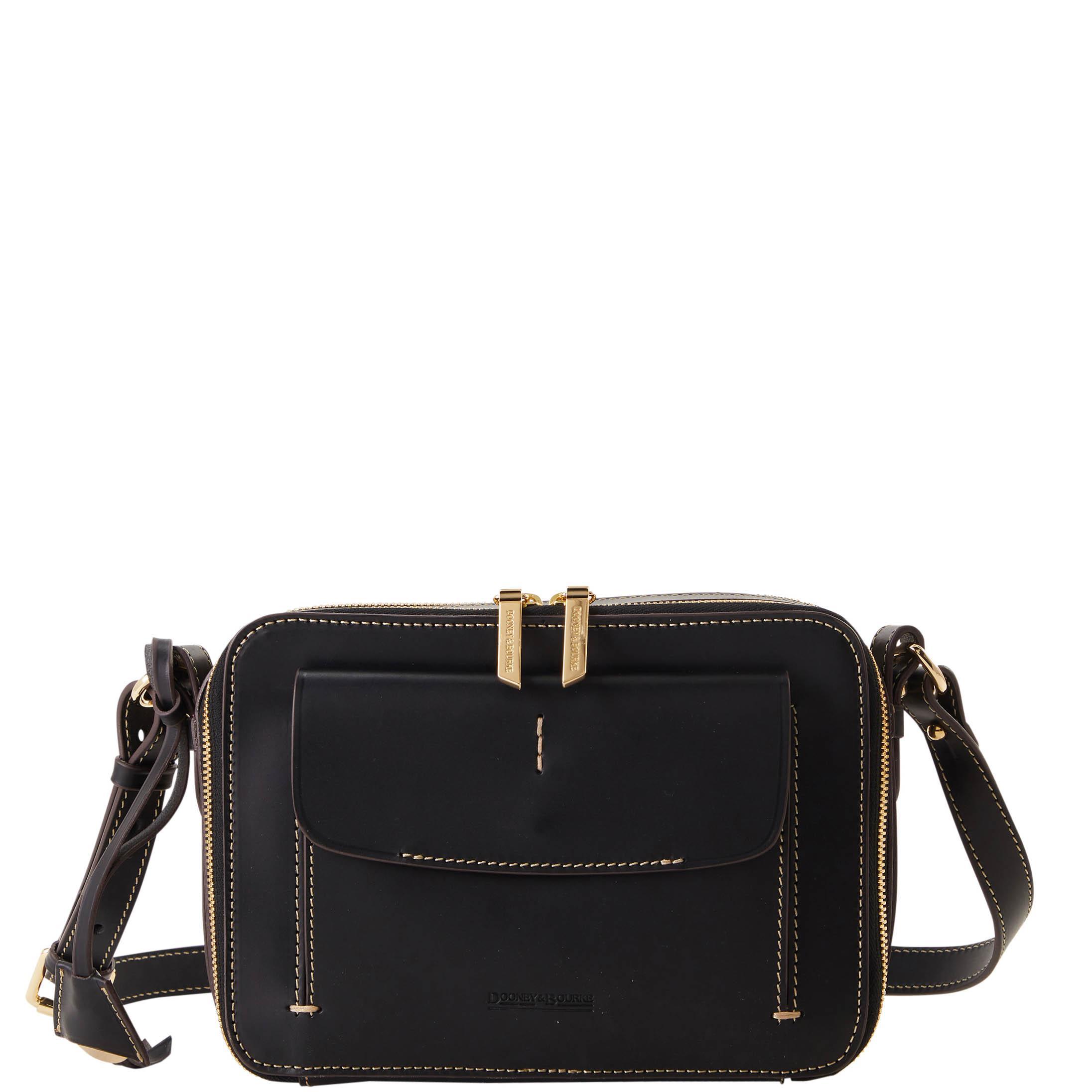 Dooney & Bourke Womens Alto Marla Leather Crossbody Bag in Burgundy Product Image
