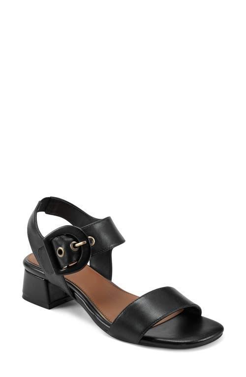 Easy Spirit Selina Women's Dress Sandals, Size: 9, Black Leather Product Image
