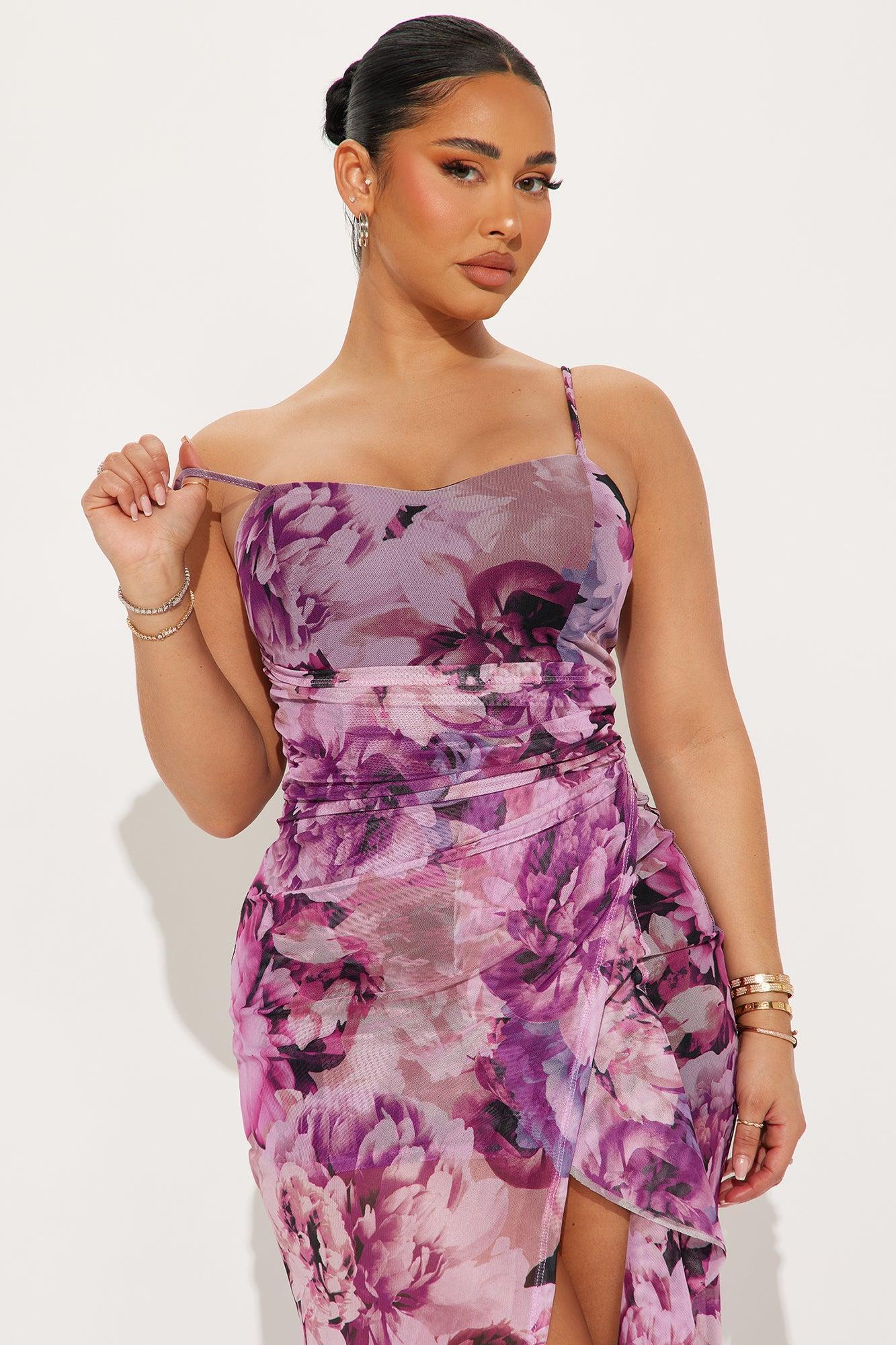 Belle Perfection Maxi Dress - Wine Product Image