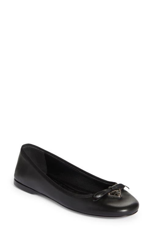 Womens Marley Leather Ballet Flats Product Image