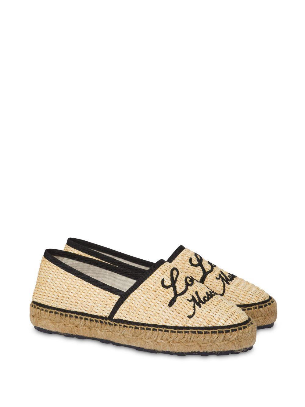 logo-embroidered espadrilles Product Image