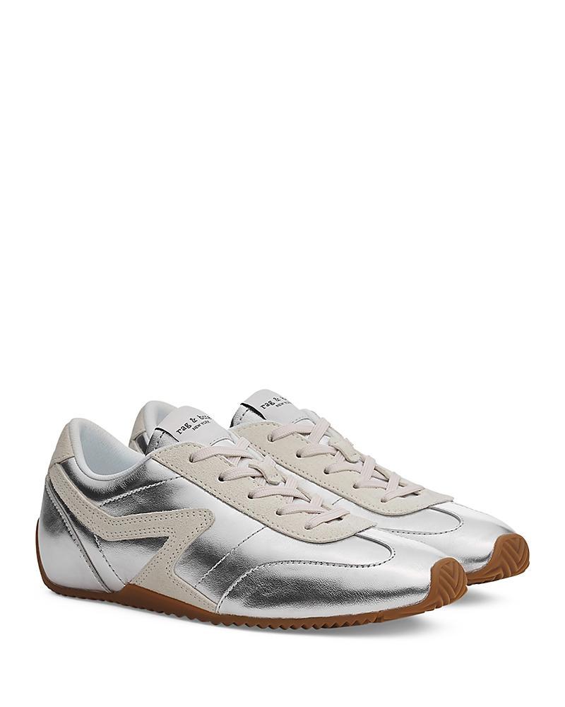 rag & bone Womens Retro Runner Low Top Sneakers Product Image