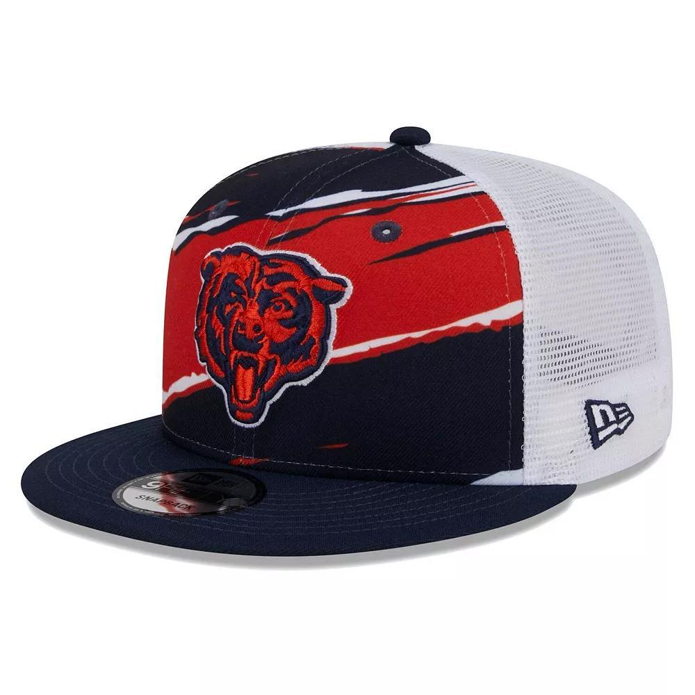 Men's New Era Navy Chicago Bears  Tear Trucker 9FIFTY Snapback Hat, Blue Product Image