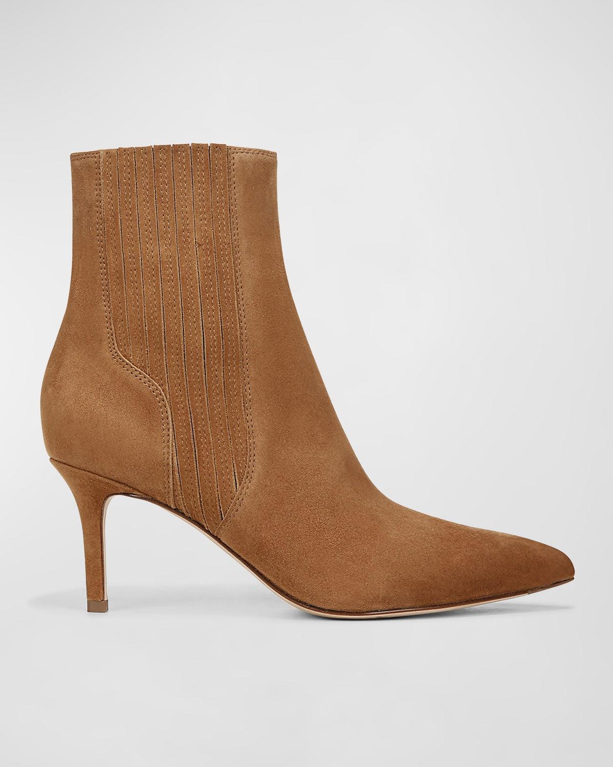 Veronica Beard Womens Lisa 70 Pointed Toe High Heel Boots Product Image