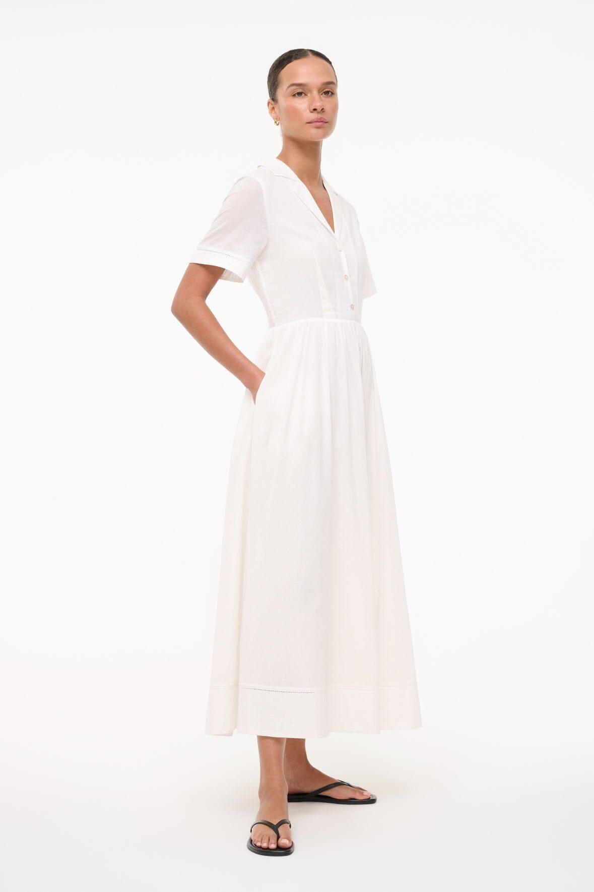 MERYL DRESS | WHITE Product Image