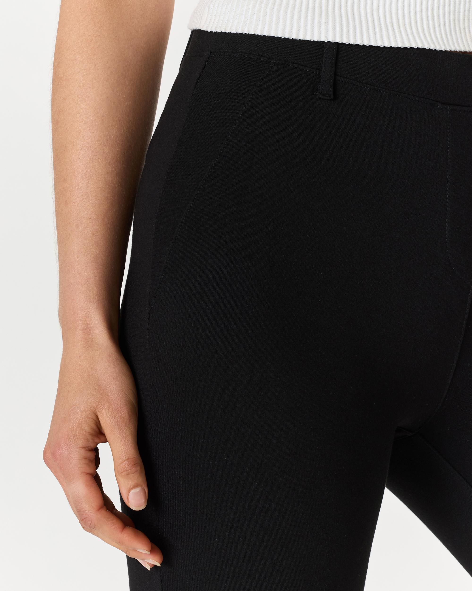 Quince | Women's Ultra-Stretch Ponte Straight Leg Pants Petite Rayon Product Image