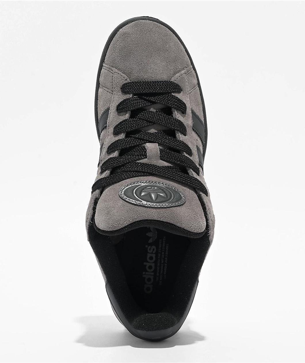 adidas Originals Campus 00s Charcoal & Core Black Skate Shoes Product Image