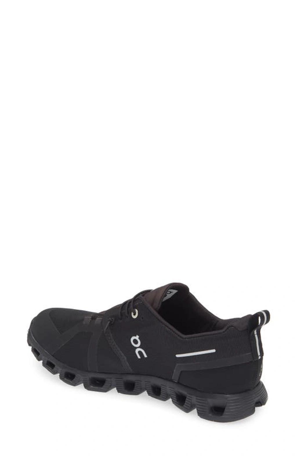 ON Cloud 5 Waterproof Sneakers Women In Black Product Image