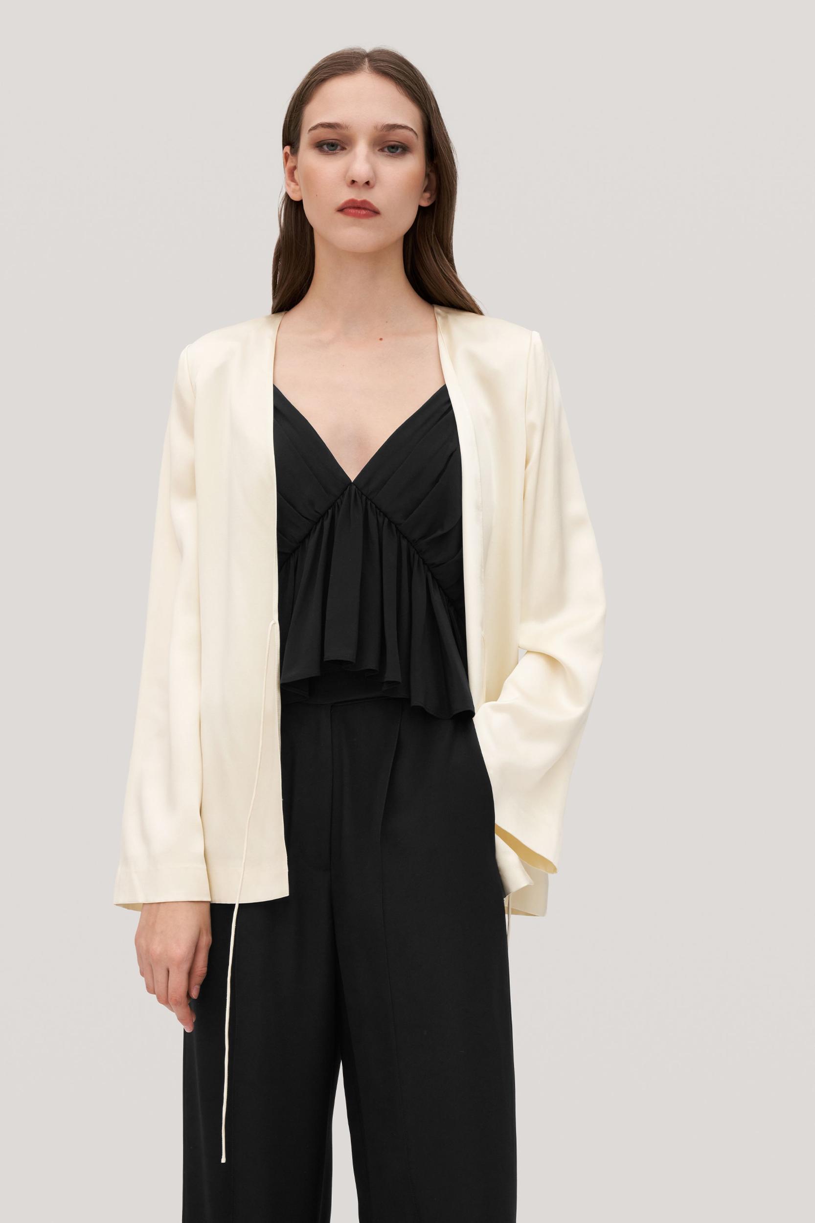 LILYSILK Pure Silk Azalea Blazer Product Image