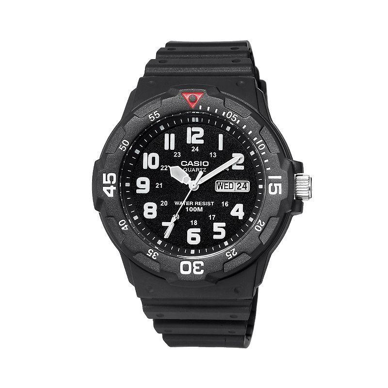 Casio Mens Black Resin Strap Watch 43mm Product Image
