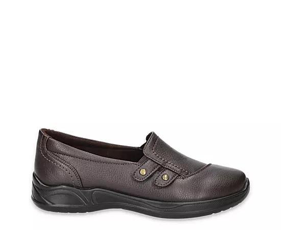 Easy Street Tune Women's Slip-On Comfort Flats, Size: 9.5, Blue Product Image
