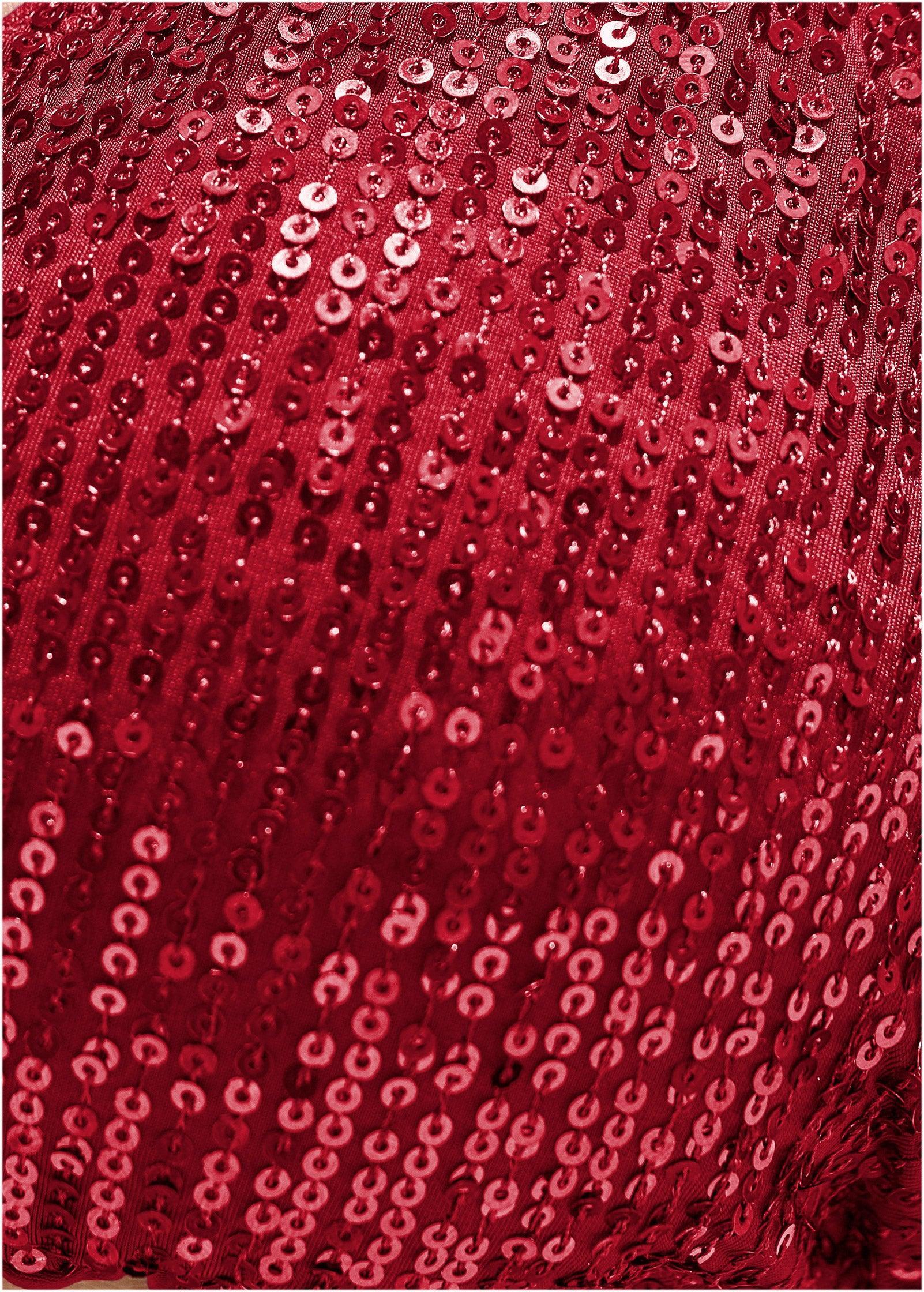 Sequin Triangle Top - Red Product Image