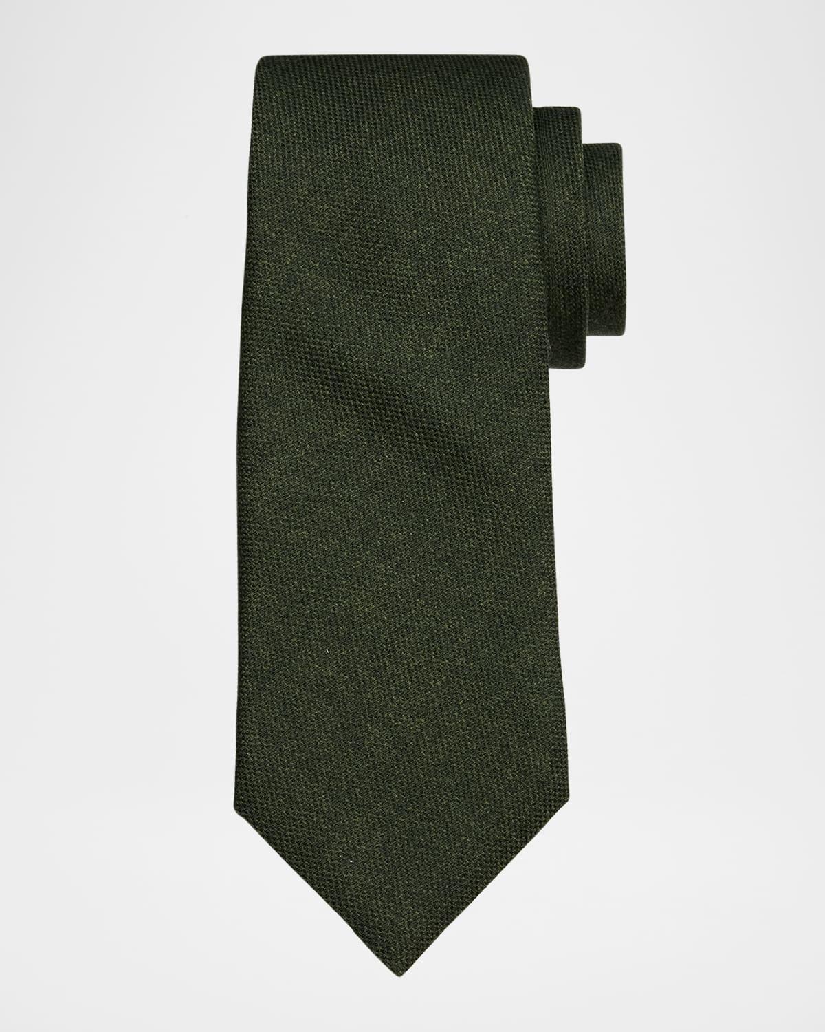 Mens Wool and Silk Tie Product Image