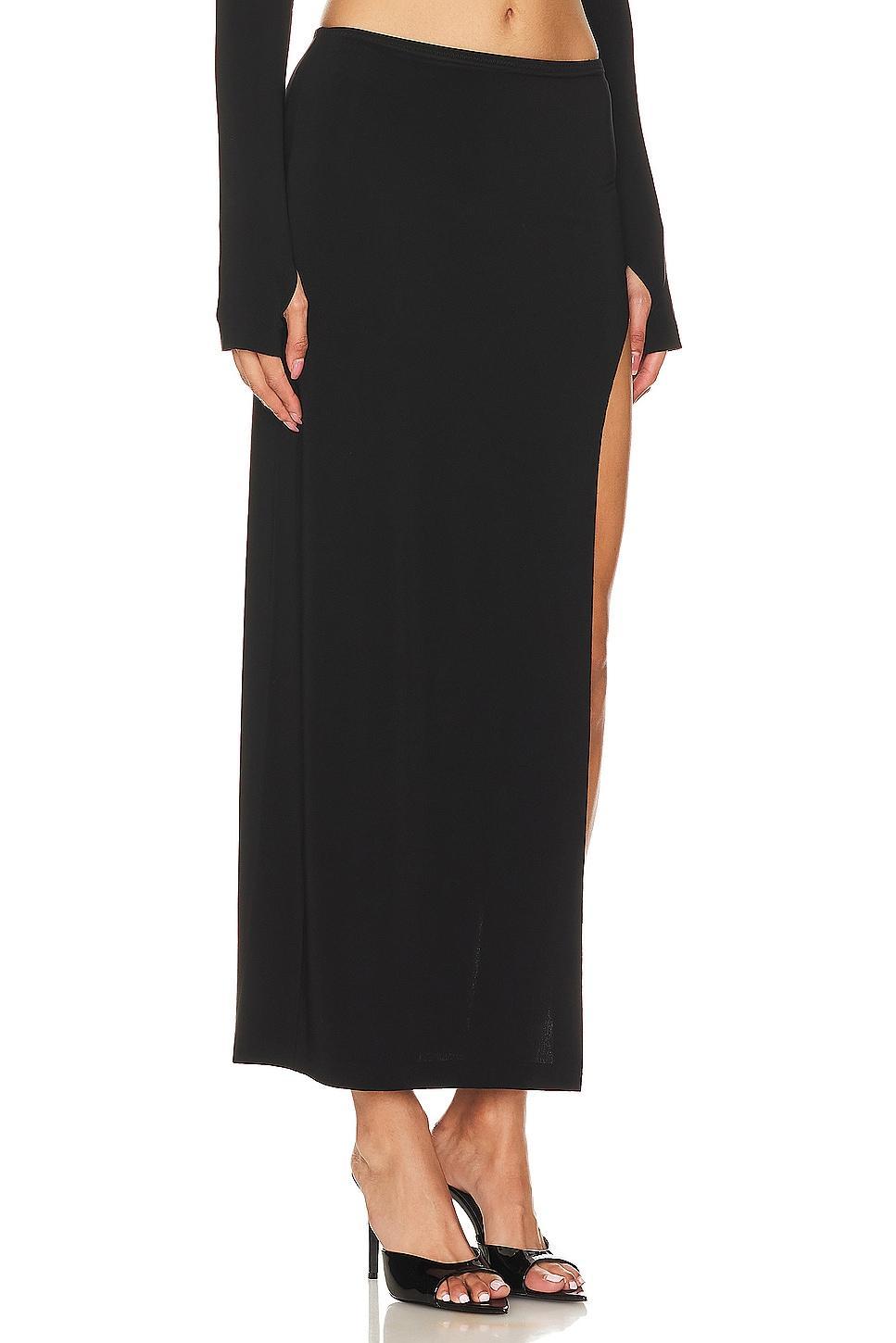 Marissa Wide Slit Skirt Norma Kamali Product Image