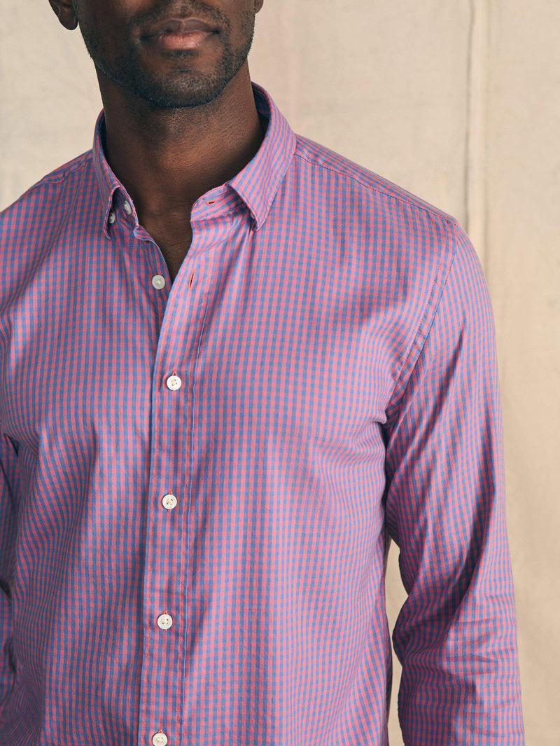Movement™ Shirt - Blue Rose Gingham Male Product Image