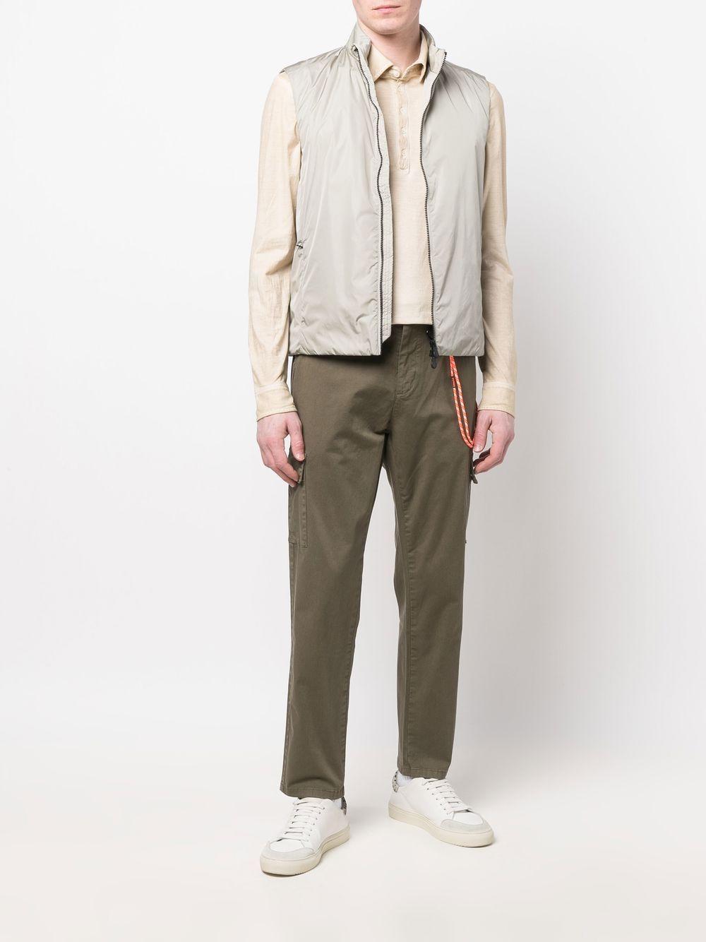 pocket-detail chino trousers Product Image