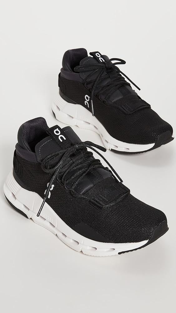 On Womens Cloudnova Low Top Running Sneakers Product Image