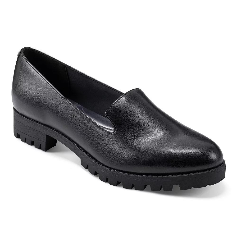 Easy Spirit Geva Women's Slip-On Casual Shoes, Size: 9, Black Croco Product Image