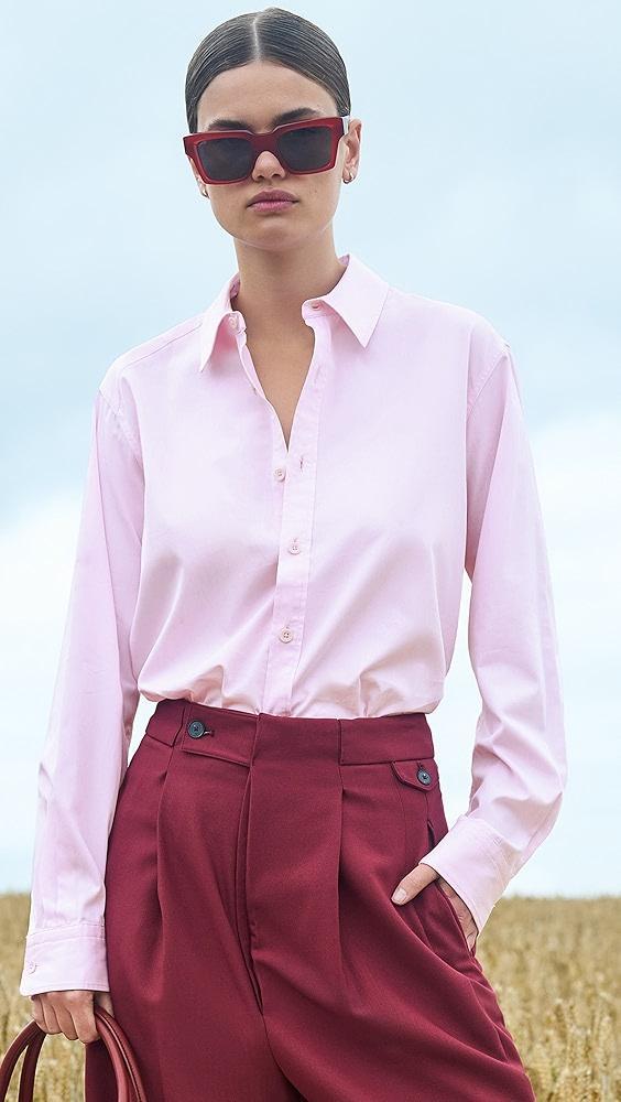 Tibi Shirting Gabe Oversized Shirt | Shopbop Product Image