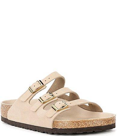 Birkenstock Womens Florida Nubuck Sandals Product Image