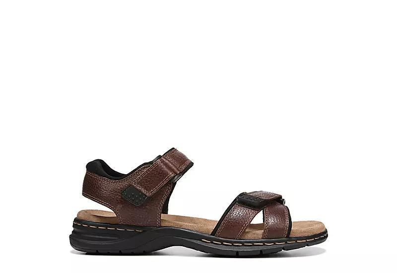 Dr. Scholl's Gus Men's River Sandals, Size: 9 Medium, Briar Brown Product Image