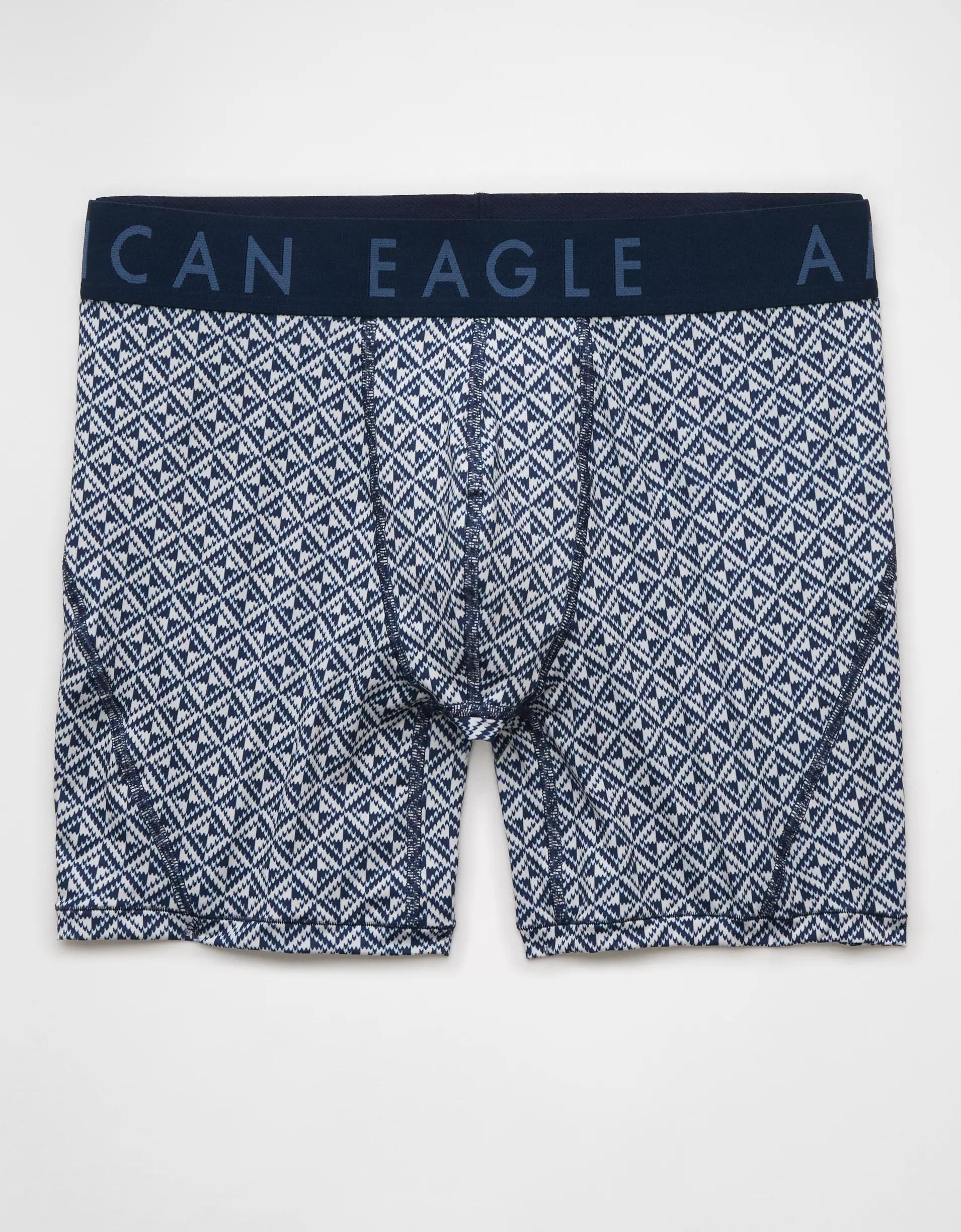 AEO Men's Space Dye 6" Flex Boxer Brief Product Image