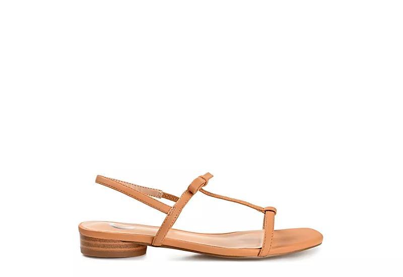 Journee Zaidda Women's T-Strap Sandals, Size: 6, Pink Product Image